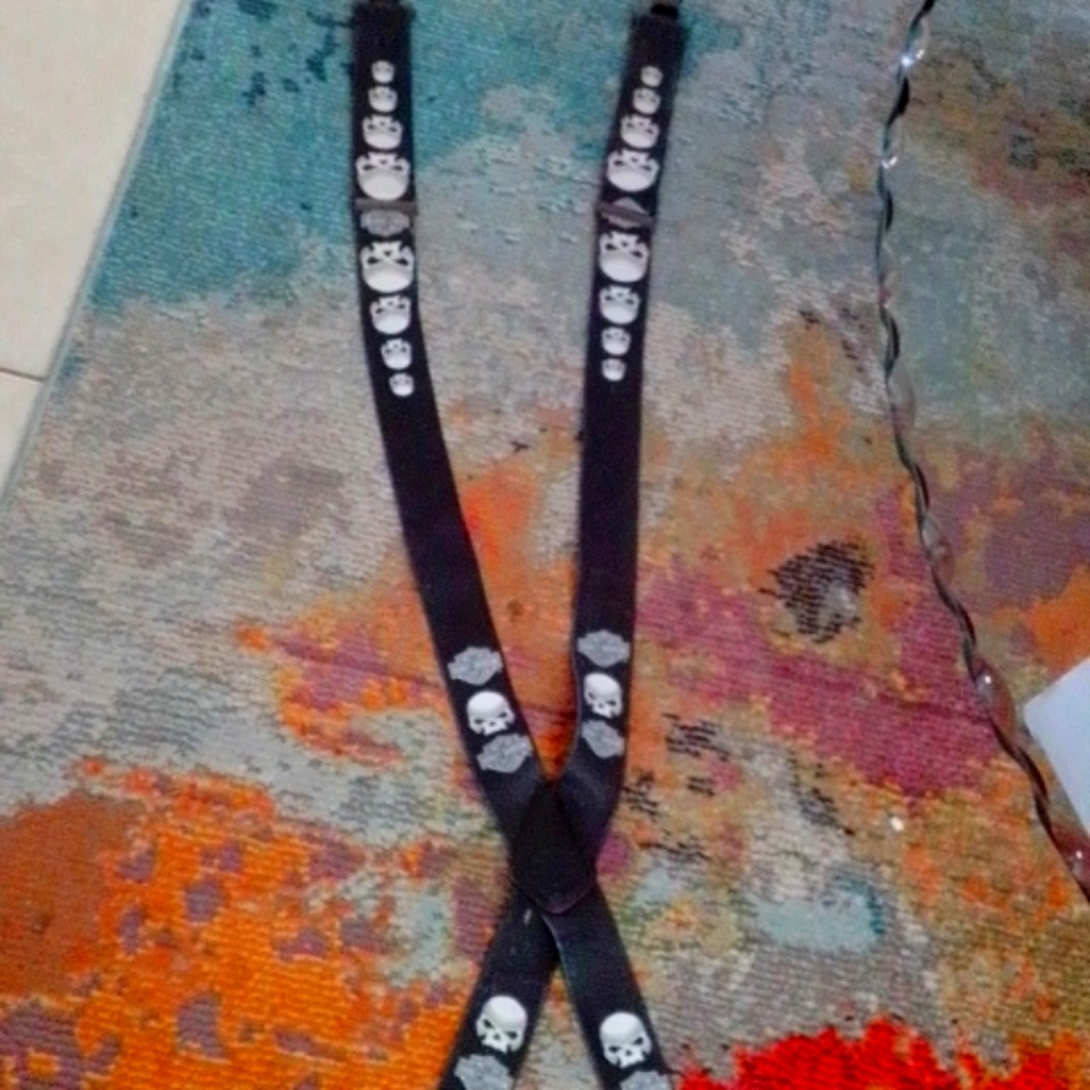 Men's Harley-Davidson suspenders